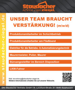 Gestalten Sie Ihre Zukunft mit uns!